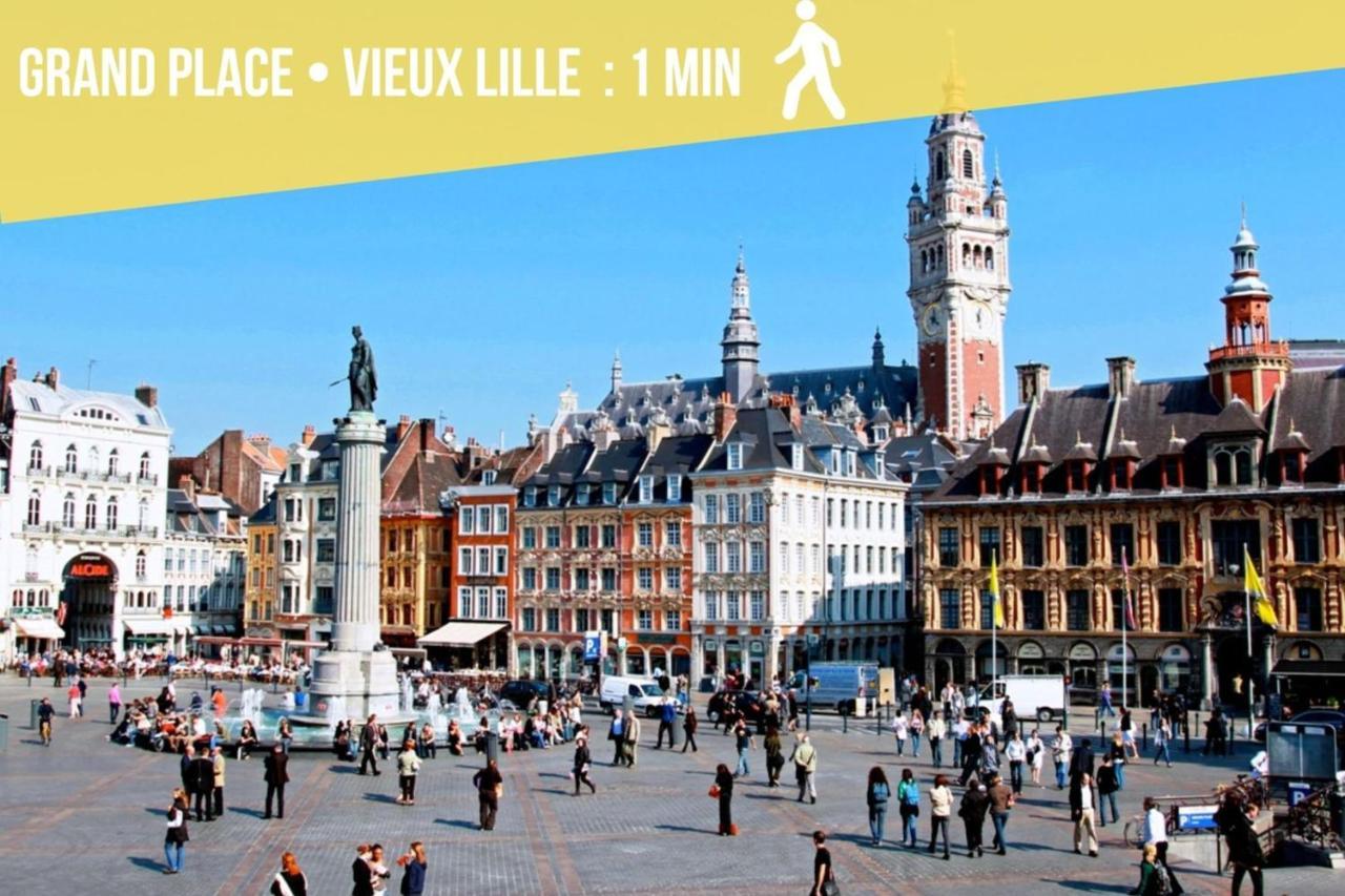 Lille Centre - Nice Cozy And Functional Studio מראה חיצוני תמונה